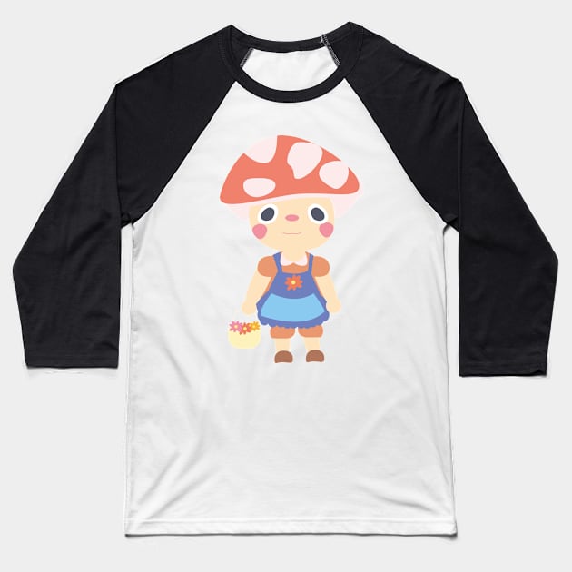 Fongy hongo kawaii Baseball T-Shirt by uchix